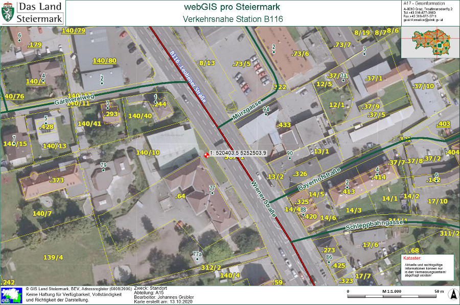 B116 2020/2021 Umweltinformation Steiermark Land Steiermark
